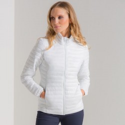 Plain Women's tribe fineline padded jacket 2786 Shell: 40gsm. Padding: 228gsm. Lining: 50 GSM